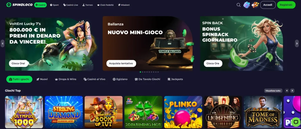 Spinoloco Casino Gioca