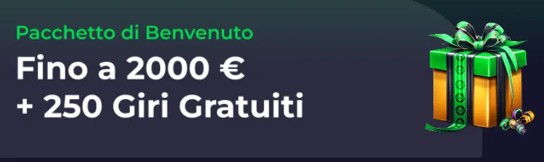 Bonus di benvenuto spinoloco